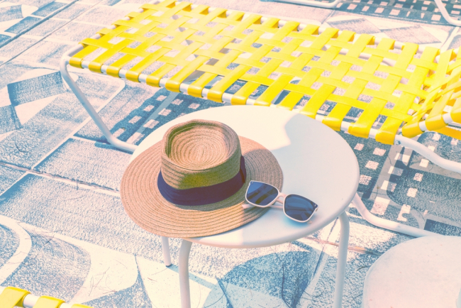 canicule été piscine