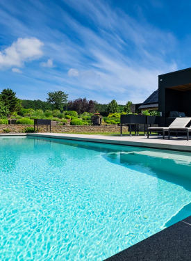 Récompense pour cette réalisation de piscine - Médaille d'or