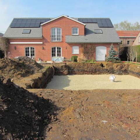 Terrassement pour piscine