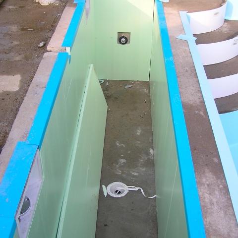 Isolation du bac à volet