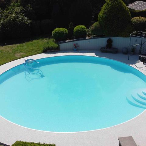 Piscine extérieur par Piscine Ondine Bastogne 