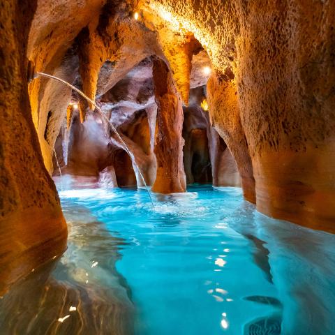 Grotte immergée au Château d'Urspelt