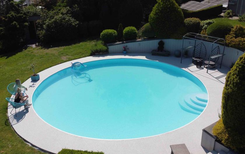 Piscine extérieur par Piscine Ondine Bastogne 