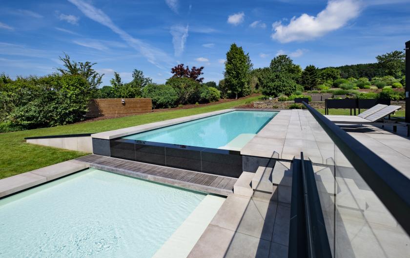 L'espace détente vu par Piscines Ondine