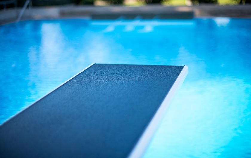 Accessoires piscines - Tremplin