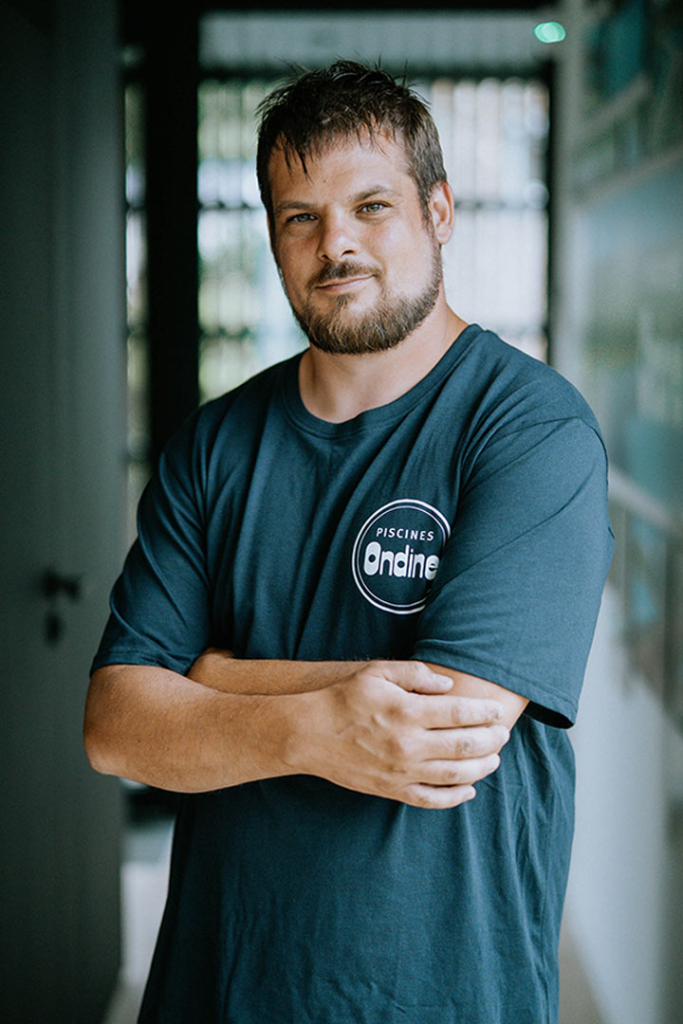 Piscines Ondine - Mathieu - Technicien pisciniste